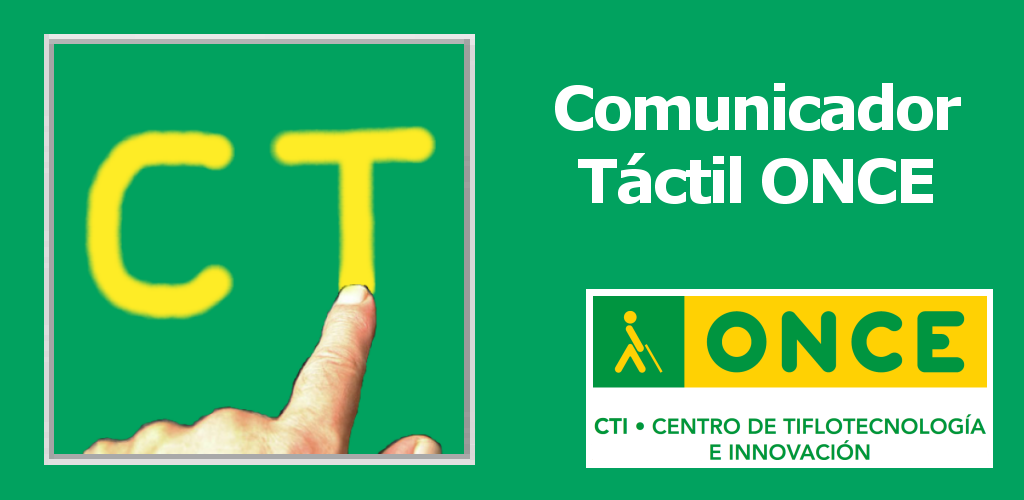 Logotipo de Comunicador Táctil ONCE